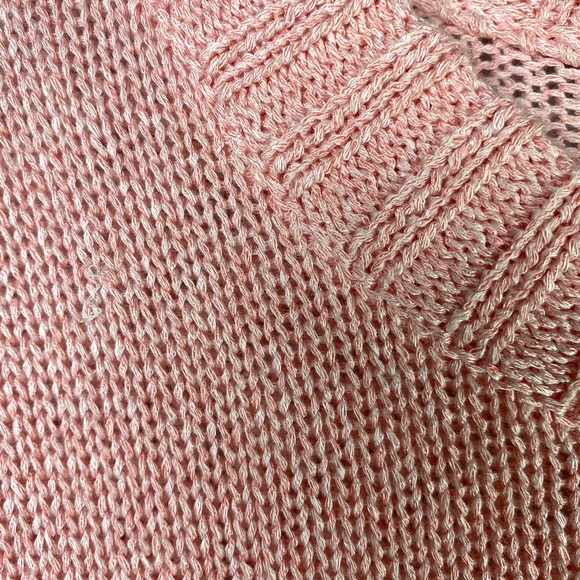 SOMETHING NAVY Subtle Sheen Sweater in Pink Gem - Picture 8 of 9